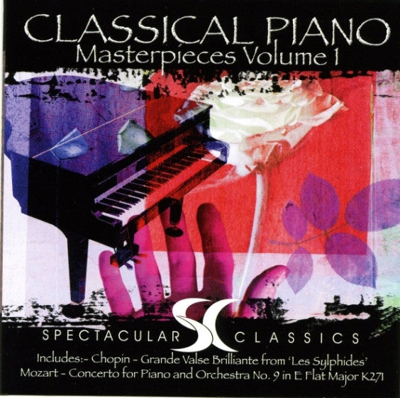 CD Various – Classical Piano, Masterpieces Volume 1 - NOVO