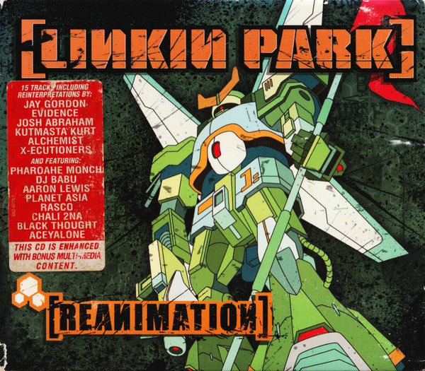 CD LINKIN PARK - REANIMATION - USADO