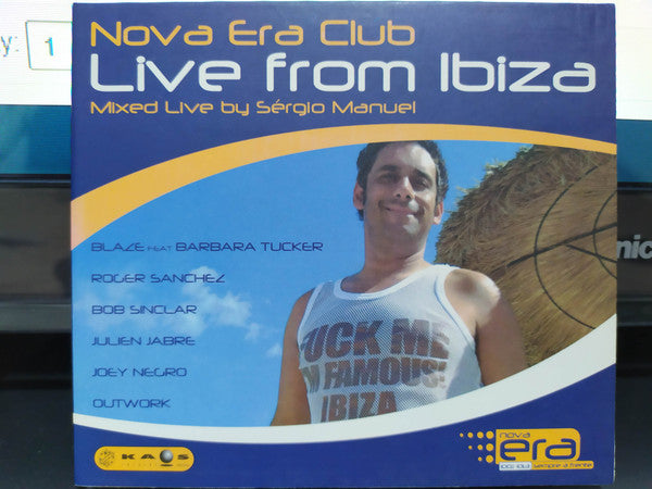 CD - Sérgio Manuel – Nova Era Club Live from Ibiza - USADO