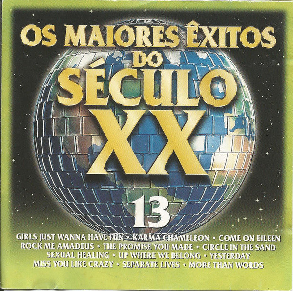 CD Unknown Artist – Os Maiores Êxitos Do Século XX - CD 13 - USADO
