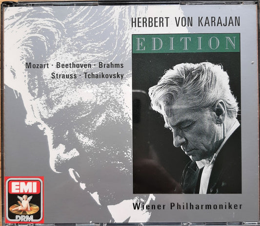 CD Wiener Philharmoniker, Herbert von Karajan – Mozart.Beethoven.Brahms.Strauss.Tchaikovsky - USADO