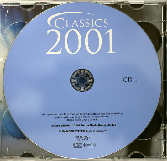 CD - Various – Classics 2001 - USADO