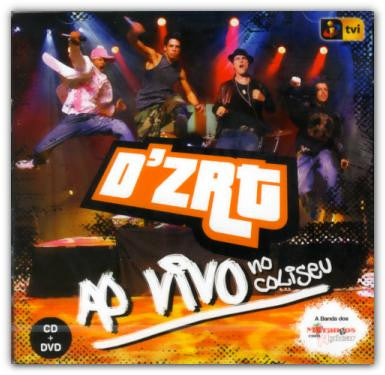 CD - D'ZRT – Ao Vivo No Coliseu - USADO