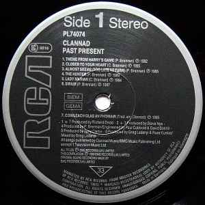 LP VINYL Clannad – Pastpresent