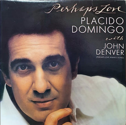 LP Vynil Placido Domingo With John Denver – Perhaps Love