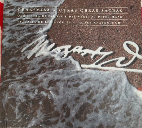 CD - MOZART - MÚSICA SACRA - ORQUESTRA DE PÁDUA E DO VENETO / PETER MAAG VICTORIA DE LOS ÁNGELES / Tölzer KNABENCHOR - NOVO