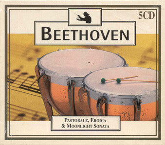 CD Beethoven* – Pastorale, Eroica & Moonlight Sonata - USADO