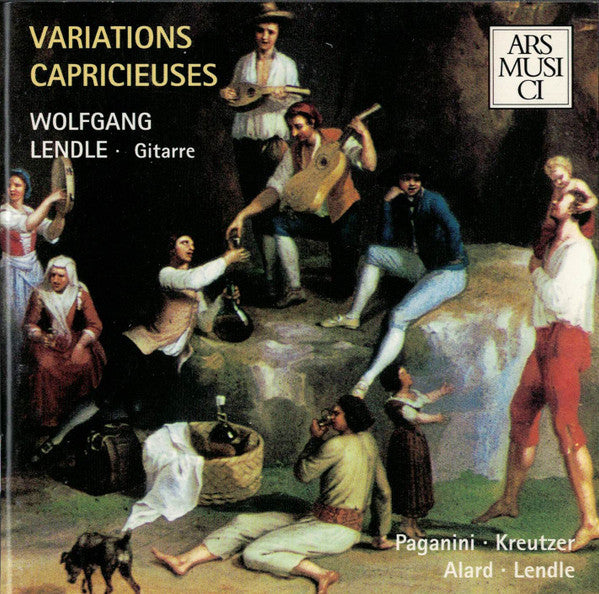 CD Wolfgang Lendle – Variations Capricieuses - USADO