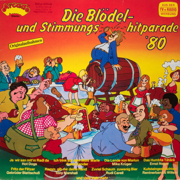 DISCO VINYL -  Die Blödel- Und Stimmungshitparade '80 - USADO