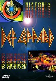 DVD MUSICA  Def Leppard – Historia / In The Round In Your Face - Collection - USADO