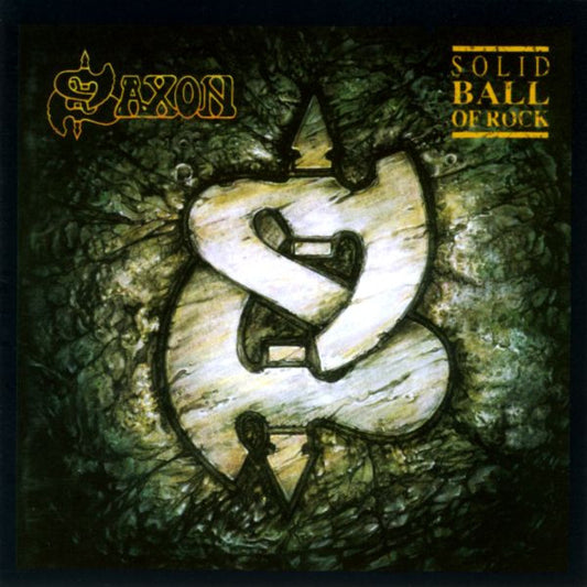 CD Saxon – Solid Ball Of Rock – USADO