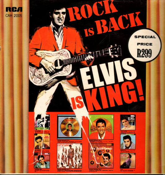 LP VINYL Elvis Presley – Rock Is Back - Elvis Is King! - USADO