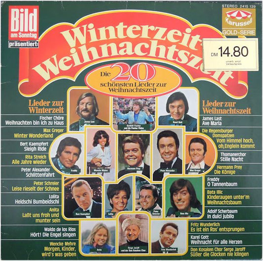 DISCO VINYL - Winterzeit - Weihnachtszeit (Die 20 Schönsten Lieder Zur Weihnachtszeit) - USADO
