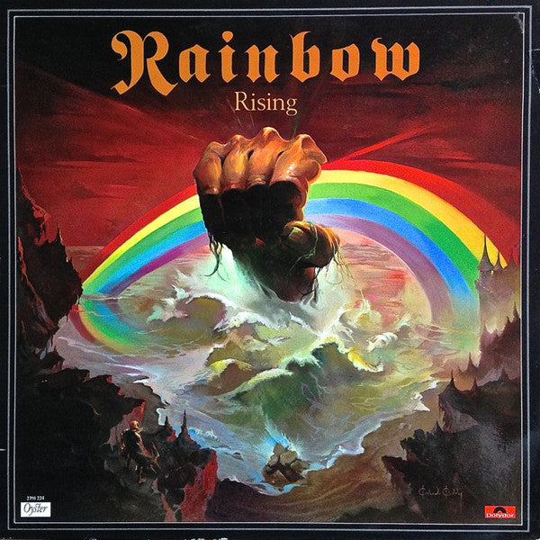CD RAINBOW - RISING - USADO