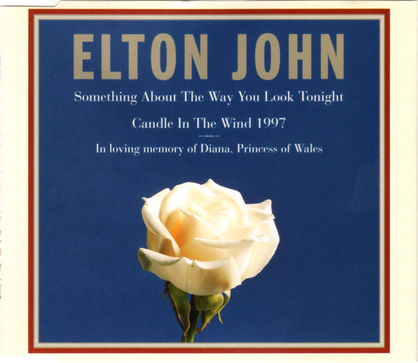 CD ELTON JOHN SOMETHING ABOUT THE WAY YOU LOOK TONIGHT - USADO