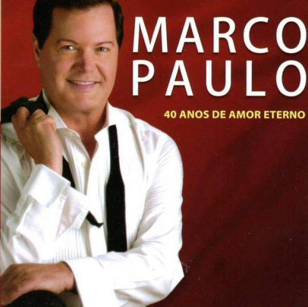 cd Marco Paulo – 40 Anos De Amor Eterno usado