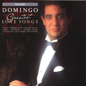 Disco Vinyl Placido Domingo – Greatest Love Songs - USADO
