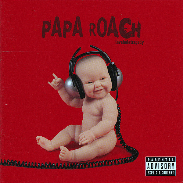 CD - PAPA ROACH - LOVEHATETRAGEDY - USADO