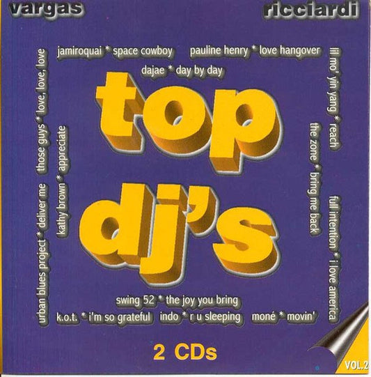 CD Various – Top Dj's Vol.2 - USADO