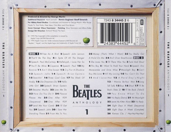 CD The Beatles ‎– Anthology 1 2 CD - USADO