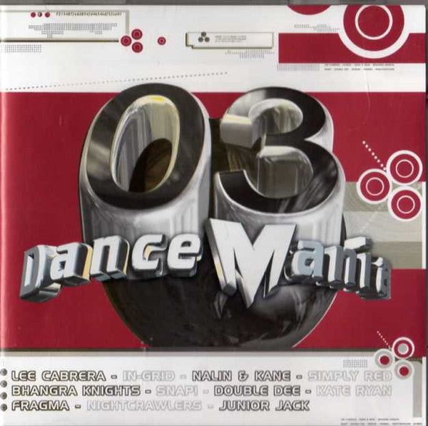 CD Various – Dance Mania 2003 - USADO