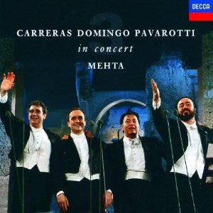 CD Carreras*, Domingo*, Pavarotti*, Mehta* – In Concert - USADO