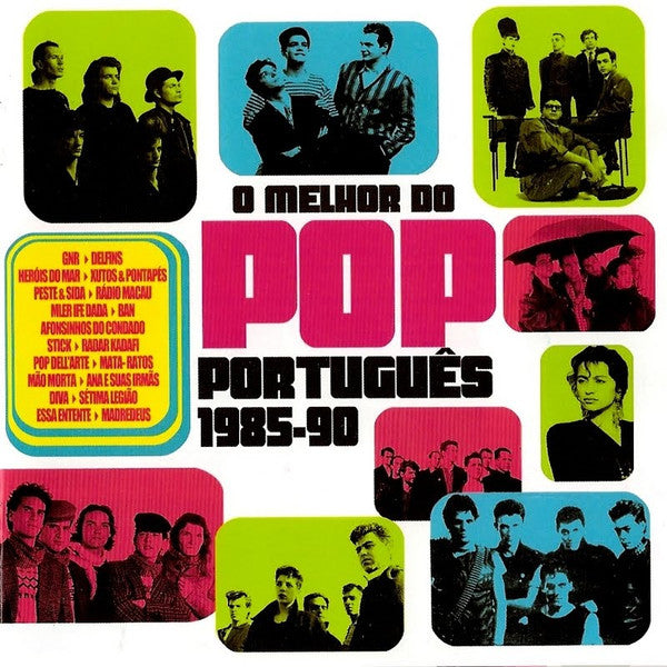 CD Verschiedenes – O Melhor Do Pop Português 1985-90 - Usado