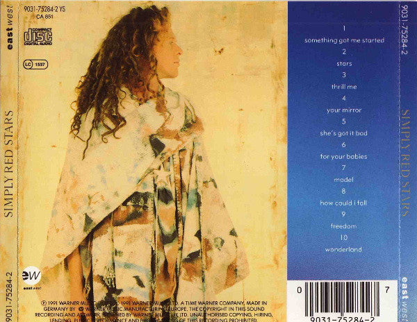 CD Simply Red ‎– Stars - USADO