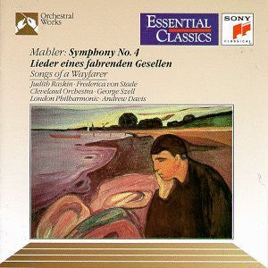 CD Mahler*, Judith Raskin, Frederica von Stade, Cleveland Orchestra*, George Szell, London Philharmonic*, Andrew Davis – Symphony No. 4 / Lieder Eines Fahrenden Gesellen - USADO