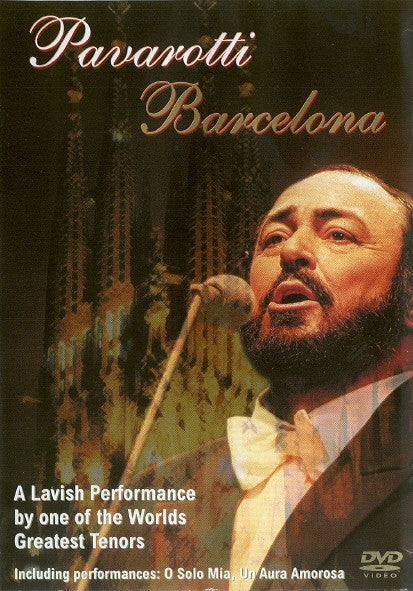 DVD MUSICA Pavarotti* – Barcelona (A Lavish Performance By One Of The Worlds Greatest Tenors) USADO