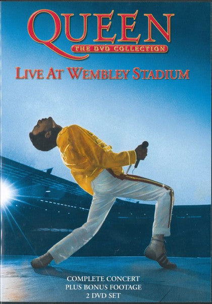 DVD MUSICA  Queen – Live At Wembley Stadium USADO