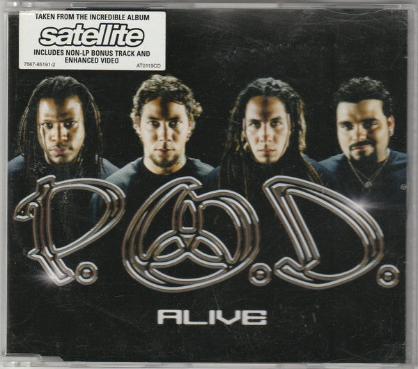 CD - P.O.D. - ALIVE - USADO