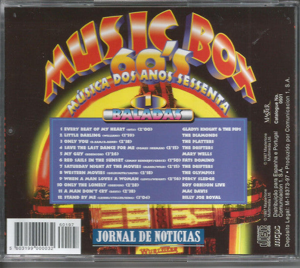 CD Various ‎– 60's - Baladas - USADO