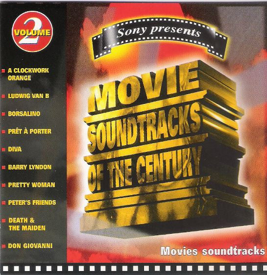 CD - Various – Movie Soundtracks Of The Century Volume 2 - USADO