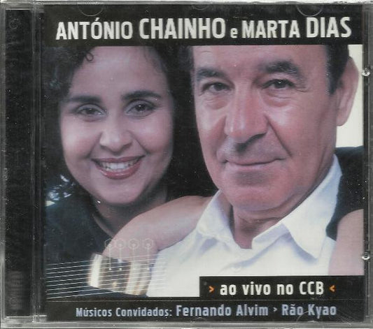 CD António Chainho E Marta Dias – Ao Vivo No CCB - USADO