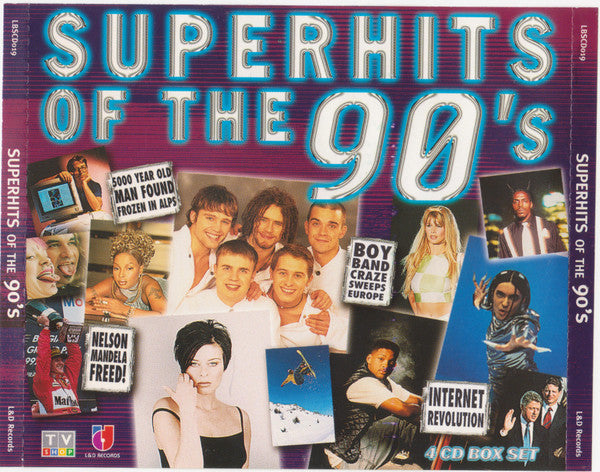 CD Various – Superhits Of The 90´s - USADO