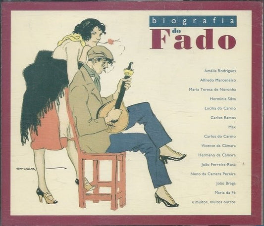 CD Various – Biografia Do Fado - USADO