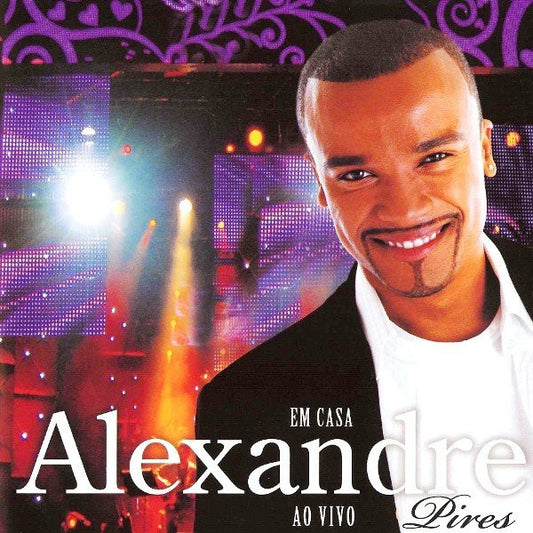 CD - Alexandre Pires – Em Casa Ao Vivo USADO