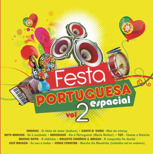 CD- Various – Festa Portuguesa Espacial Vol. 2 - USADO