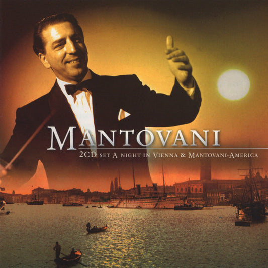 CD - MANTOVANI - A NIGHT IN VIENNA & MANTOVANI - AMERICA -NOVO