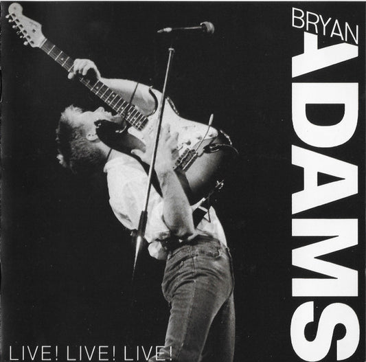 CD - Bryan Adams – Live! Live! Live! - USADO