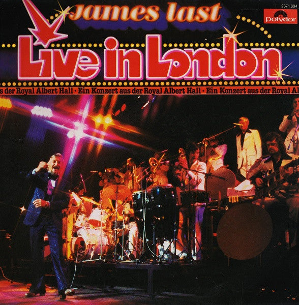 DISCO VINYL - JAMES LAST - LIVE IN LONDON - USADO
