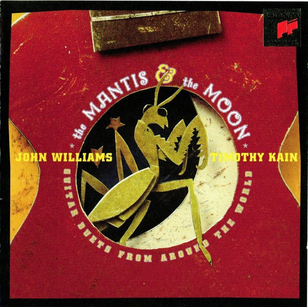 CD John Williams 7 & Timothy Kain – The Mantis And The Moon Guitar Duets From Around The World - USADO