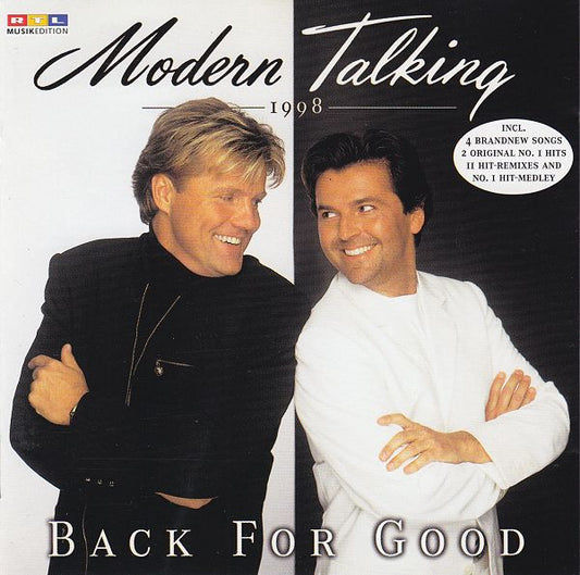 CD - Modern Talking – Back For Good - The 7th Album - USADO