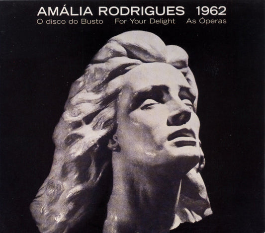 CD Amália Rodrigues – 1962: O Disco Do Busto; For Your Delight; As Óperas - USADO