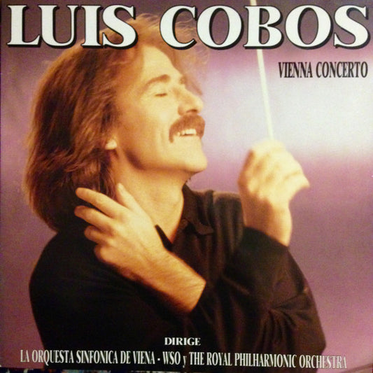 DISCO VINYL - Luis Cobos Dirige La Orquesta Sinfonica De Viena - WSO Y The Royal Philharmonic Orchestra – Vienna Concerto - USADO