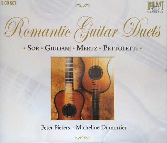 CD Peter Pieters, Micheline Dumortier – Romantic Guitar Duets USADO