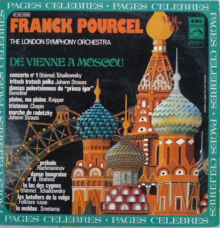 Disco Vinyl Franck Pourcel – De Vienne A Moscou - USADO