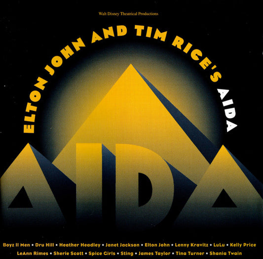 CD Elton John And Tim Rice: Aida - Usado