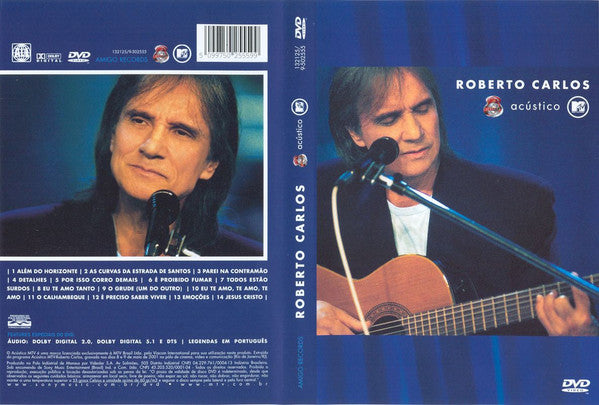 DVD MUSICA  Roberto Carlos – Acústico MTV USADO